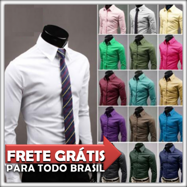Camisa Slim Colors