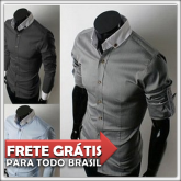 Camisa Slim Luxo Military