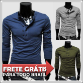 Camiseta Slim Five Botton