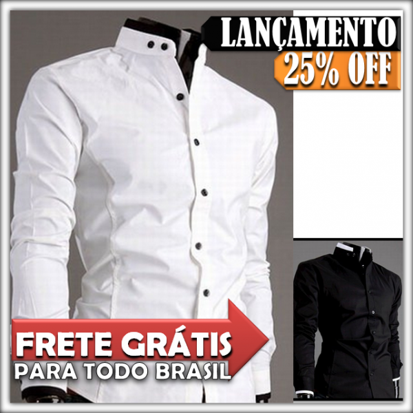 Camisa Slim Elite Serious Men
